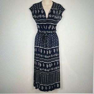 Lucky Brand Stretch Knit Faux Wrap Dress